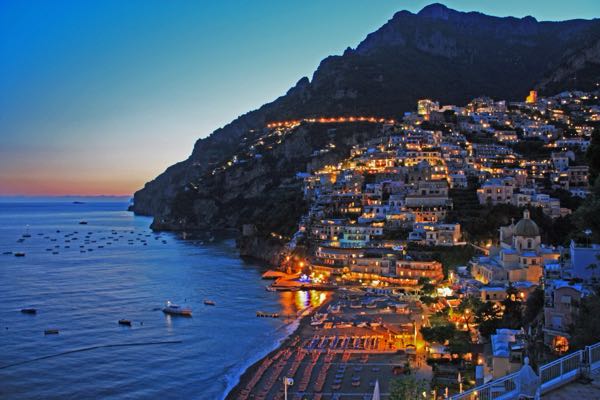 Positano sunset